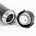 Insulated Stainless Steel Vacuum Flask Travel Mug, Leak Proof Beverage Thermos 16 Oz Bottle, Silver