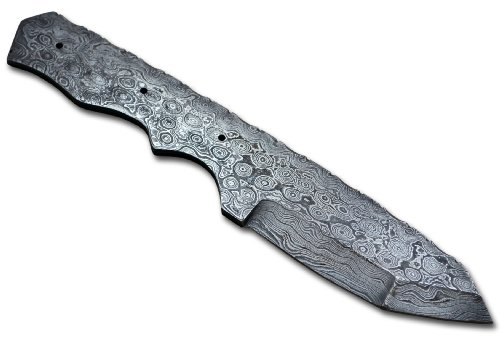 Damascus Knife Blank Blade Tanto Tactical Hunting 1095 High Carbon Steel Making