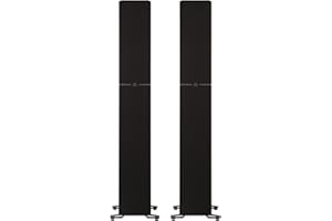 Definitive Technology Dymension DM80 Flagship Tower Speaker, Adjustable Bipolar Arrays, 4 BDSS Mid/Bass Woofers, 3XR Architecture with Built-in 12” Subwoofer, Dolby Atmos/DTS:X Ready (Pair) Black