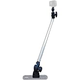 Brocraft Kayak Track Camera Mount, Adjustable Camera Extension Pole with 360&deg; Rotation, Kayak Camera Holder for GoPro and Action Cameras