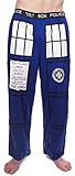 Doctor Who TARDIS Royal Blue Lounge Pants (Adult Medium)