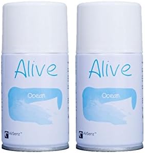 AirSenz OCEAN Scent | Alive Edition, Air Freshener ( 2 cans - 9.13 oz each)