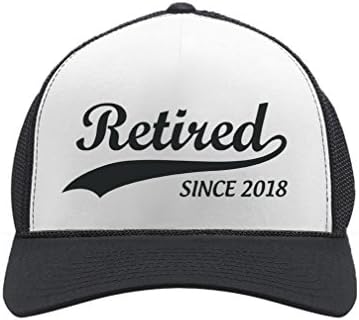 TstarsRetired Since 2018 - Cool Retirement Gift Idea Retiring Trucker Hat Mesh Cap