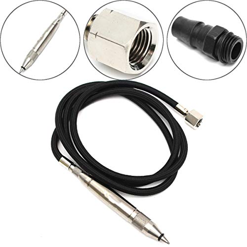 Pneumatic Air Scribe Hammer with Hose Engraving Pen Engraving Tool