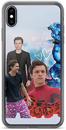 iPhone Xs Max Pure Clear Case Cases Cover Tom Holland Floral