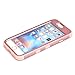iPhone 6 Plus Case,iPhone 6S Plus Phone Case,HKW (TM) 3 in 1 Armor Shockproof Back Case Cover for Apple iPhone 6/6S Plus 5.5 Inch Case (Rose Gold) (MA1842)
