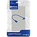 90-Degree Left-Angle USB Extension Cable, Male to Female, 1ft Short, Blue