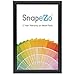 SnapeZo Black Document Notice Frame 11x17 Inch, 1