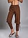 Makkrom Mens Medieval Ankle Pants Viking Pirate Costume Lace Up Tapered Banded Renaissance Navigator Halloween Trousers