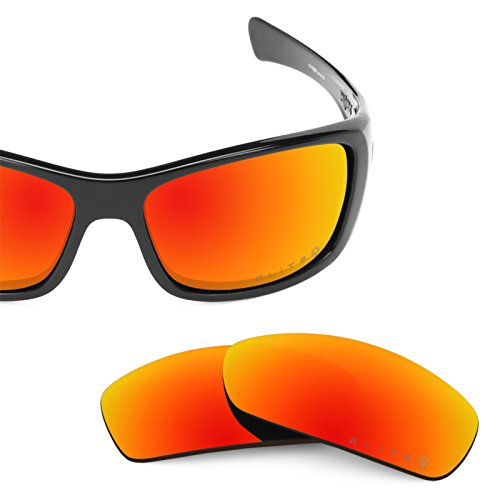 Revant Polarized Replacement Lenses for Oakley Hijinx EliteOwyhee Red MirrorShield