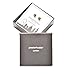 925 Sterling-silver stud earrings made with sparkling Enchanted Forest crystal from Swarovski®. London gift box.