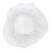 Personal Touch Disposable Plastic Shower Caps Great For Spa, Home & Kitchen Use, Hotels, Restaurant and Hair Salon - Pack of 100 Individually Wrapped