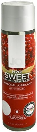 Jo H2O Sweet Pomegranate Flavored Lubricant 4 ounce by Jo H2O