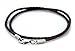 BICO 2mm Brown Braided Necklace 22 inch Long (CL12 Brown 22in)