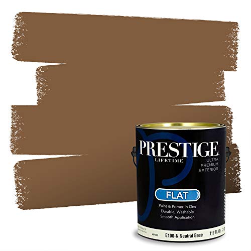 Prestige Paints E100-N-SW6096 Exterior Paint and Primer in One, 1-Gallon, Flat,…