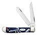 Case WR XX Pocket Knife Patriot Kirinite Mini Trapper Item #11209 - (10207 SS) - Length Closed: 3 1/2 Inches