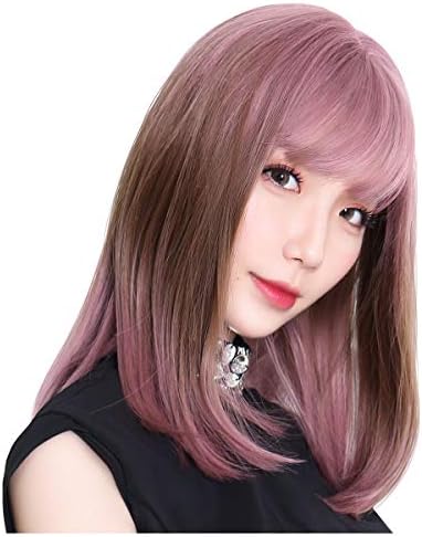 ウィッグ フルウィッグ セミロング ミディアム ストレート ウイッグ 耐熱 自然 グラデーション 茶 茶髪 ピンク ブラウン ティーミディ D 30 B07tx72gjn 1 500円 セール開催中最短即日発送 新作 人気 送料無料 激安 お買い得 キ フト