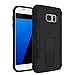 Galaxy S7 Case, Vabogu [Heavy Duty] Soft TPU & Hard PC Rugged Dual Layer Case with Kickstand for Samsung Galaxy S7 (Black)