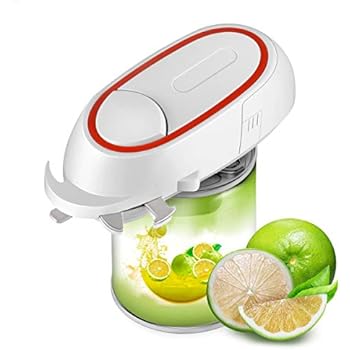 Electric Can Opener, Battery Operated Hand free Multifunctional Can Opener, Restaurant Can Opener, Battery Operated Hand free Can Opener for Chef's, Individuals, Arthritis and Housewife