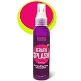 Keratin Splash Leave-In Formula is a Miracle Serum Fast, Simple, and ideal Solution for Protecting & Softening, Eliminating Frizz. contains Keratin, Collagen & Natural Moroccan Argan oil (2oz (60ml))