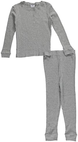 American Hero Big Boys' 2-Piece Thermal Underwear Set - gray, 10 - 12