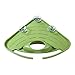 Kitchen sink caddy sponge holder scratcher cleaning brush holder sink organizer(Green)