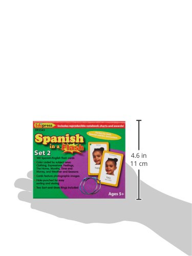 Spanish in a Set 2 Flash Cards