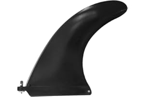 Kisangel Inflatable Surfboard Tail Fin, Large Sup Fin with Screw Removable Splitter Paddle Tail Rudder for Water Sports