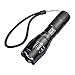 Zoomable Blue Light LED Flashlight, CrazyFire 1000 Lumens High Power Handheld LED Lantern Torch with 5 Modes Switch Function For Hiking Hunting Boating Fishing Home Using Outdoor Activities