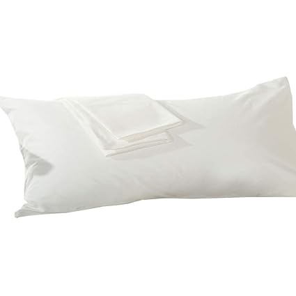 Amazon Com Body Pillowcase 20 X 54 Set Of 1 White Body Pillow
