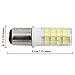 Kakanuo BA15D Double Bayonet Sewing Machine LED Light Bulb 4 Watt Cool White 6000K Non-dimmable 52x2835SMD AC110V-130V (Pack of 2)