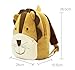 New Toddler’s Backpack,Toddler’s Mini School Bags Cartoon Cute Animal Plush Backpack for Kids Age 1-4 Years (Lion)