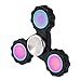 TYZEST Spinner Fidget EDC ADHD Focus Toy, Pure Aluminum Hand Spinner Fidget Toy Ultra Durable High Speed 2-5 Min Spins (Black)