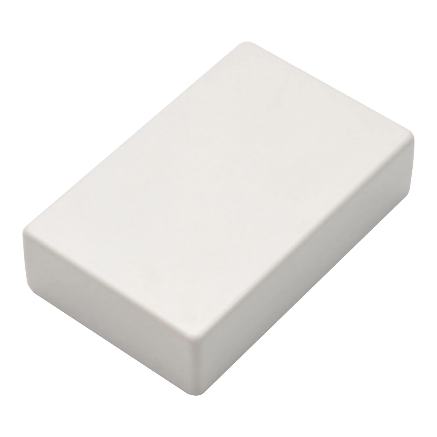 Fielect 4.92" x 3.15" x 1.26" Dustproof Electronic Junction Box Plastic Enclosure Project Box For Electronic Projects ABS Light Gray