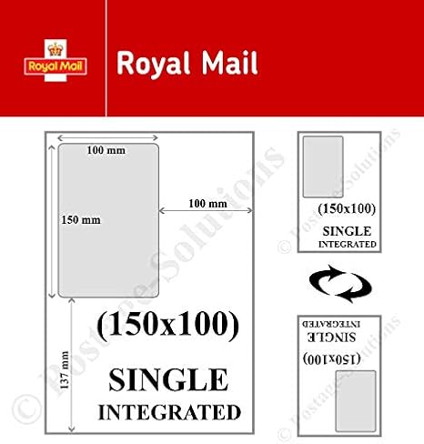 royal mail 6 x 4 labels