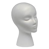 Giell Styrofoam Foam Mannequin Wig Head Display Hat Cap