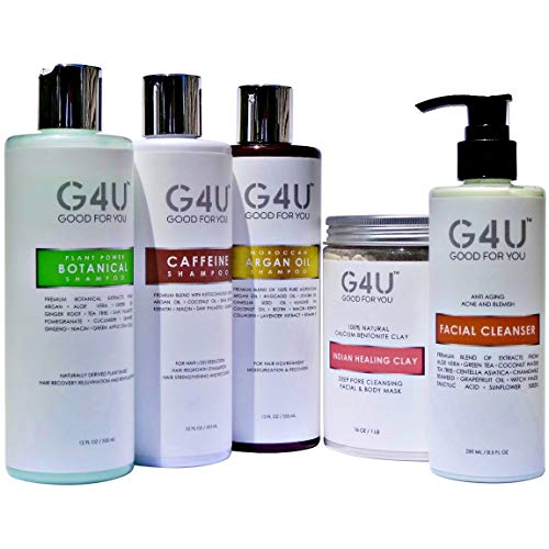 G4U Botanical Shampoo for Hair Loss, Hair Growth and Thinning Hair. For
