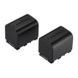 Powerextra 2x Battery Compatible with JVC BN-VG121, BN-VG121U, BN-VG121US, BN-VG138, BN-VG138U, BN-VG138US, BN-VG107, BN-VG107U, BN-VG107US, BN-VG114, BN-VG114U, BN-VG114US, JVC Everio GZ-E Series