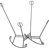 Howard Elliott Collection Standing Puff Chair Frame for Butterfly Chairs, Butterfly Chair Metal Frame Replacement with Standi