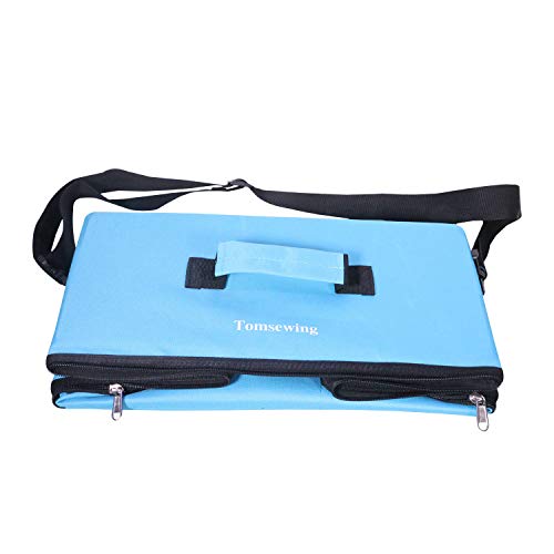 Axis Sewing Case, Portable Sewing Bag, Blue Sewing Machine Carrying
