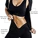 QUAFORT Full Body Shapewear Sauna Suit Neoprene Sweat Bodysuit Gym Shaper with Sleeve