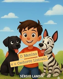 Livro O menino e o cachorro listrado