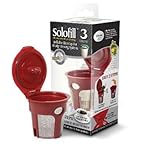 SOLOFILL - SOLOFILL K3 CHROME CUP Chrome Refillable Filter Cup for Keurig(R)