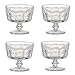 Artland A Pearl Ridge Mini Coupe Dish (Set of 4), Glass