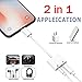 Headphone Adapter for iPhone X Adapter Charger 3.5mm Square Jack Dongle Earphone Aux Audio & Charge Converter Earphone for iPhone 7 Plus/X/XS/XR/8/8 Plus Splitter Music and Charge Support iOS 12 Morethumb 1