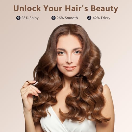 TQQ Hair Dryer, 400 Million Ion Plasma Hairdryer, Brushless Motor 110,000 RPM for Fast Drying, Professional Hair Dryer 57 dB Suitable for Travel and Home