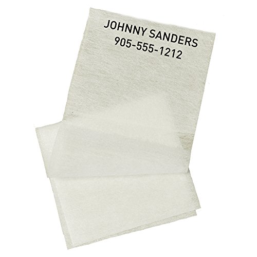 Custom 1 Line Clothing Marker Stamp | Textile Ink Stamp | Self Inking Clothing Stamp