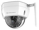 Amcrest 4MP UltraHD Outdoor WiFi IP Security Camera, 4-Megapixel (2688 x 1520), IP67 Weatherproof, MicroSD Storage, IP4M-1028 (White)