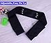 Naruto Leaf Village Headband and Anti Leaf Village Headband 2 Pack Perfect for Ninja-Themed Costume,Cosplay Black