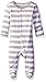 L'ovedbaby Unisex Baby Organic Snap Footie (Pumpkin, 9-12m)